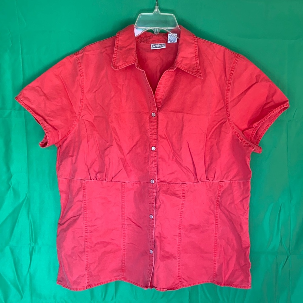 Carolina blues plus button up